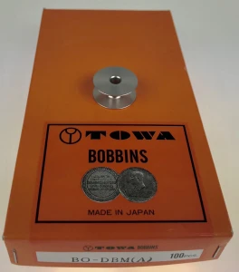 Towa przemysłowa szpulka Jumbo ALUMINIOWA-  do  pikowarek i automatów szwalniczych .